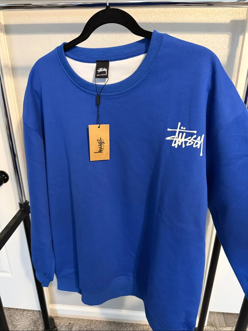 Men’s Royal Blue Crewneck Sweatshirt
